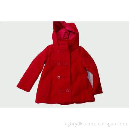 Modern Children Double Breasted Overcoat Goose Feather Duck